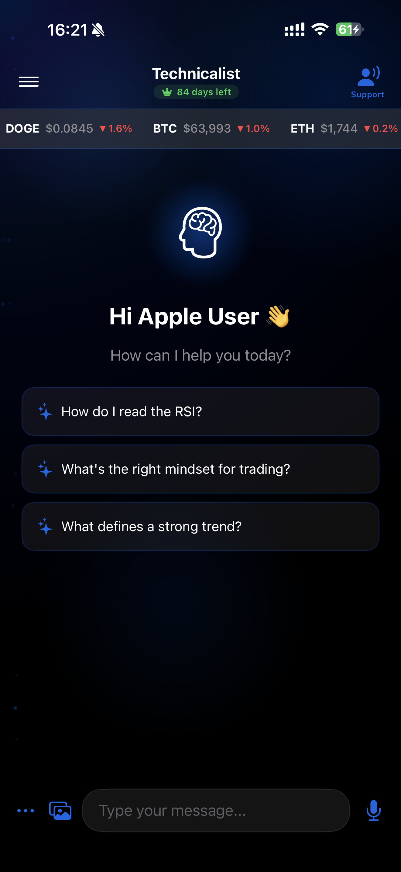 Technicalist App